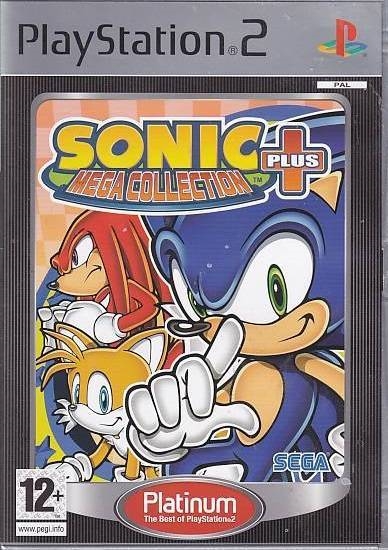 Sonic Mega Collection Plus - PS2 - Platinum (Genbrug)
